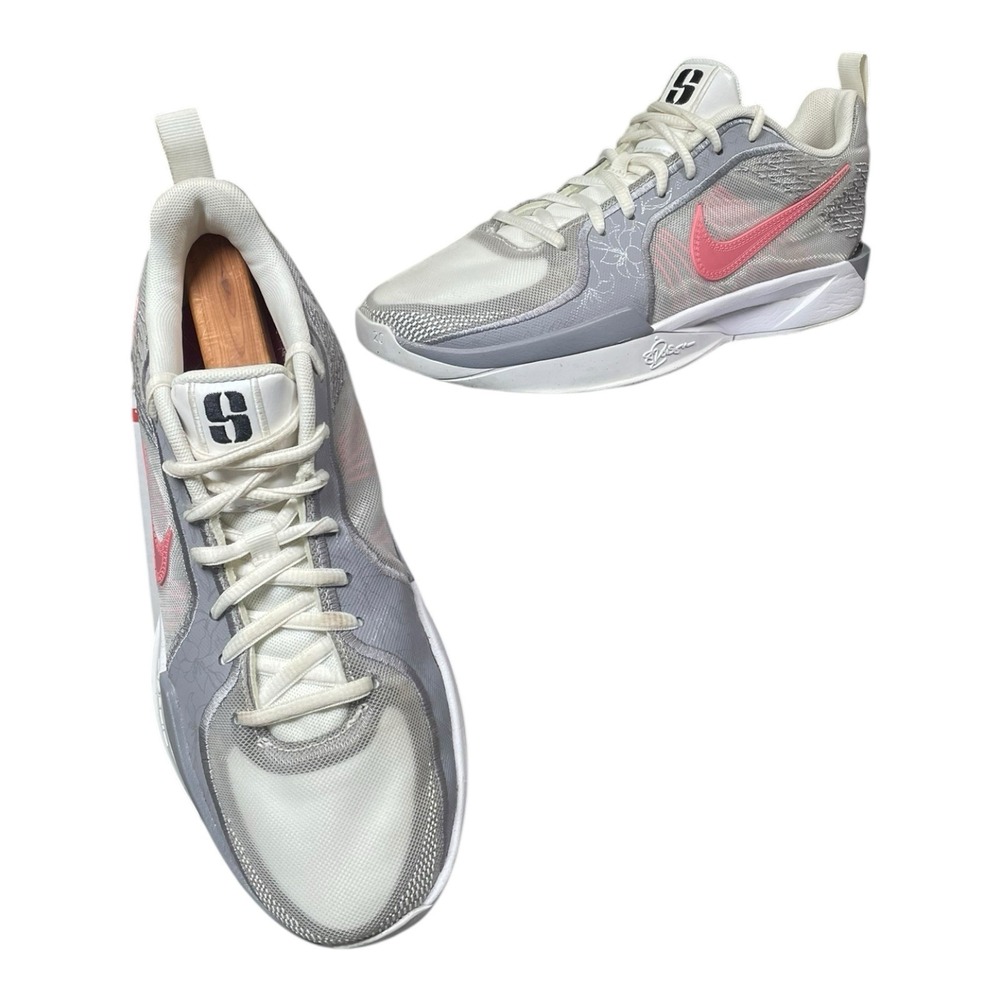 Nike Sabrina 2 "Lily" Basketball Shoe Gray US Size 5.5 Youth